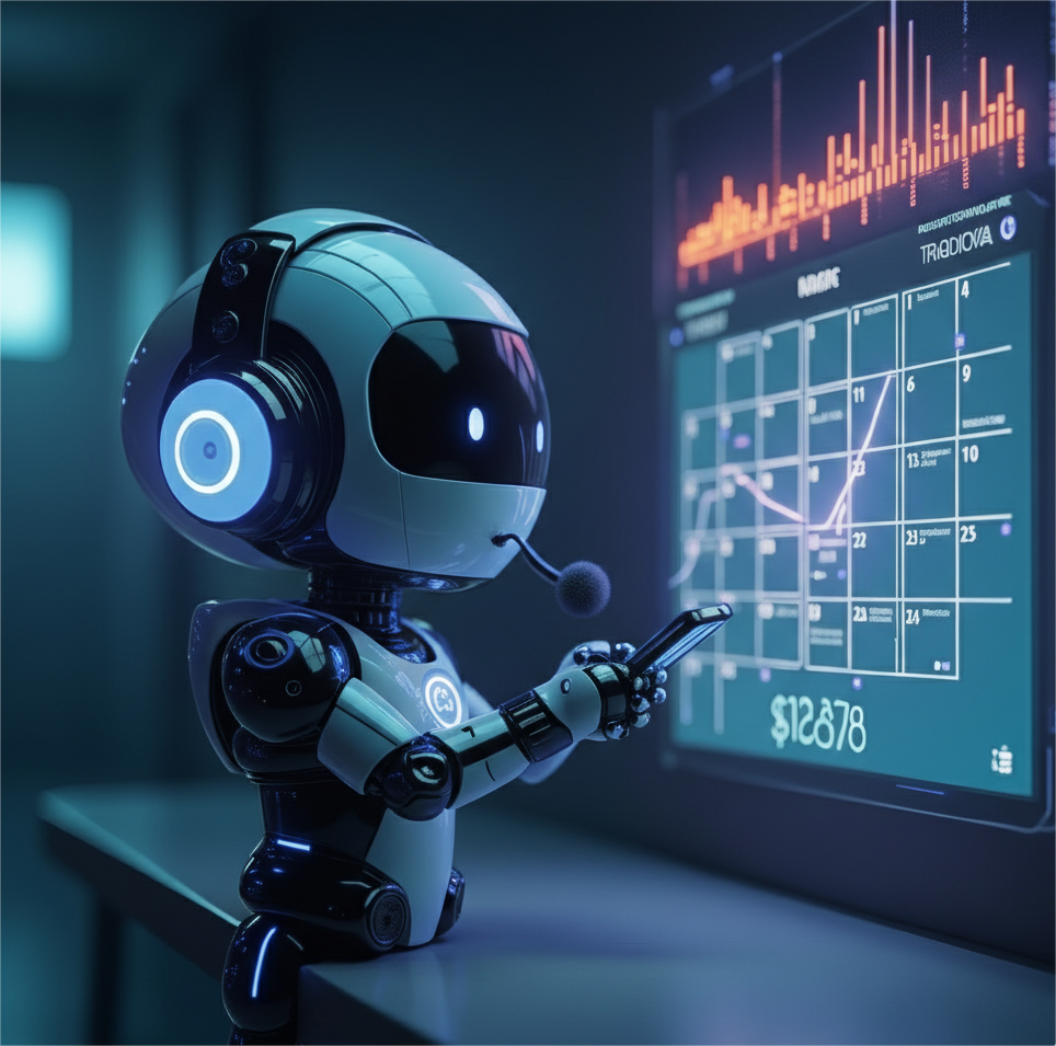 AI voice receptionist answering business calls 24/7